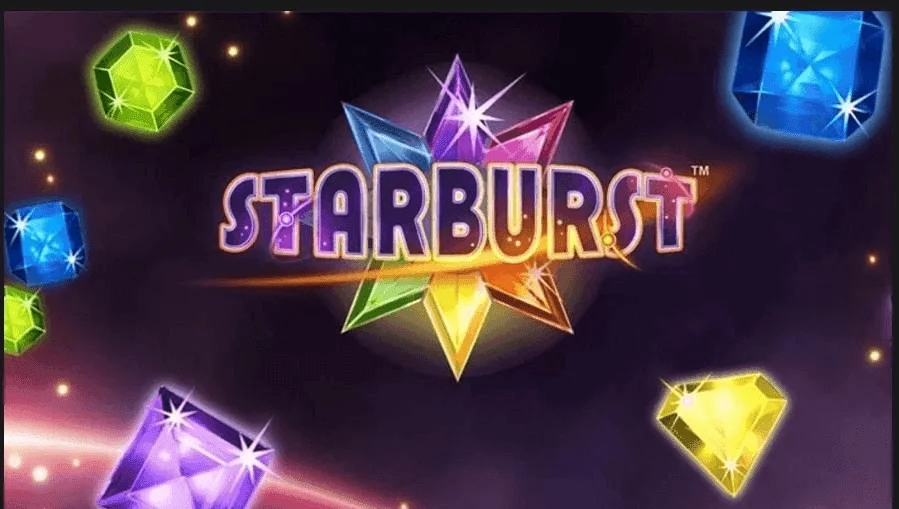 HotStreak Starburst slot banner with gem wild features